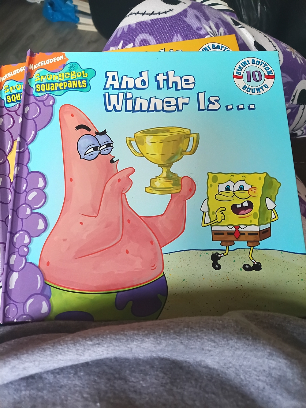 Nickelodeon SpongeBob SquarePants Blue Hardcover Storybook